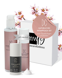 Geschenkset für Frauen zur optimalen Pflege - Damencreme Intimpflege-Set & Punctcreme